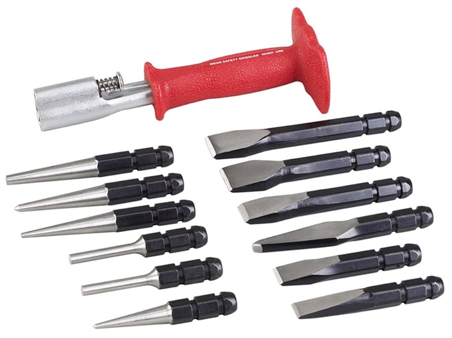 Amazon.com: OTC 4605 Quick Change Punch and Chisel Set - 13